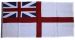 3x2ft 36x24in 91x61cm White Ensign 1801 (Linen cloth)
